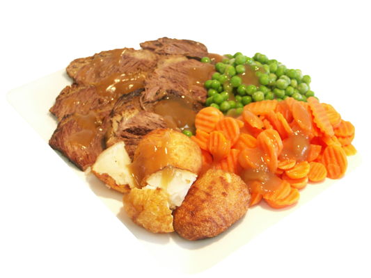 Roast Beef Dinner with Hot Pack