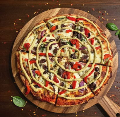 Roasted Vegetable Pizza